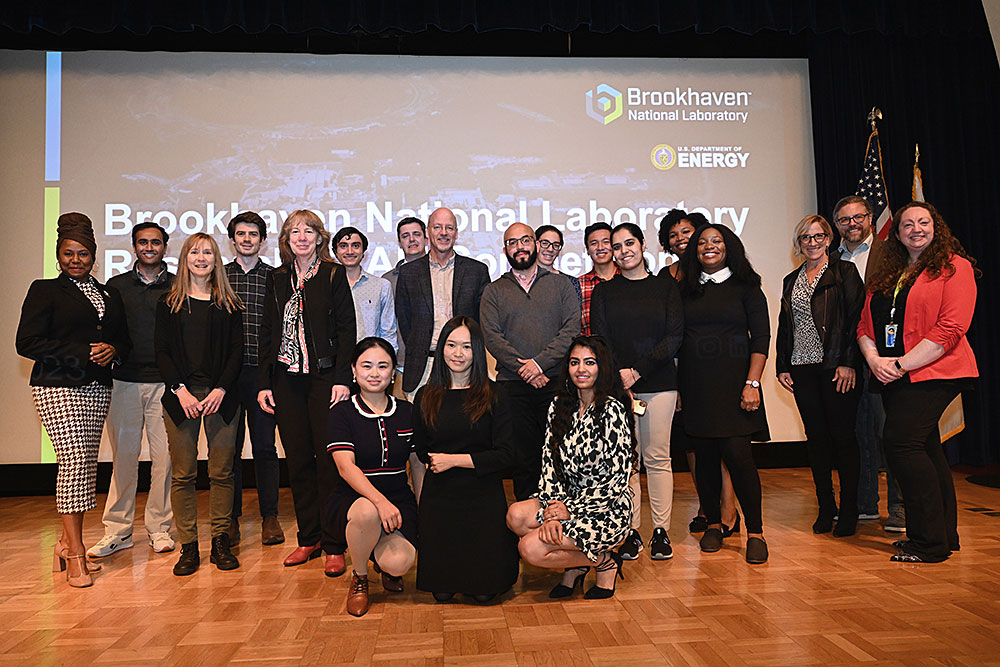 Participants in Brookhaven Lab's first Research SLAM