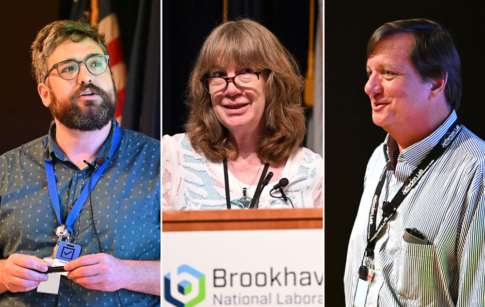 Kiel Hock, JoAnne Hewett, Jim Fast