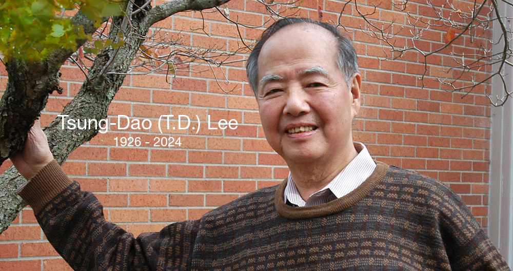 Photo of T.D. Lee
