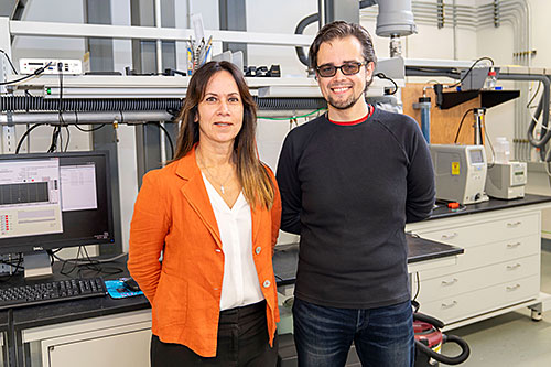 Photo of Olga Mayol-Bracero and Janek Uin