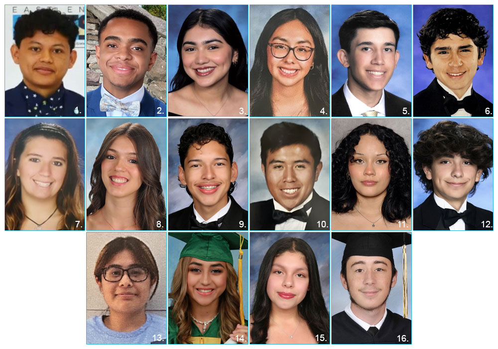 Scholarship recipients