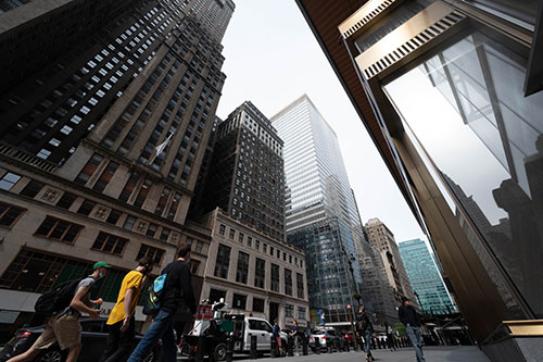 New York City skyscapers