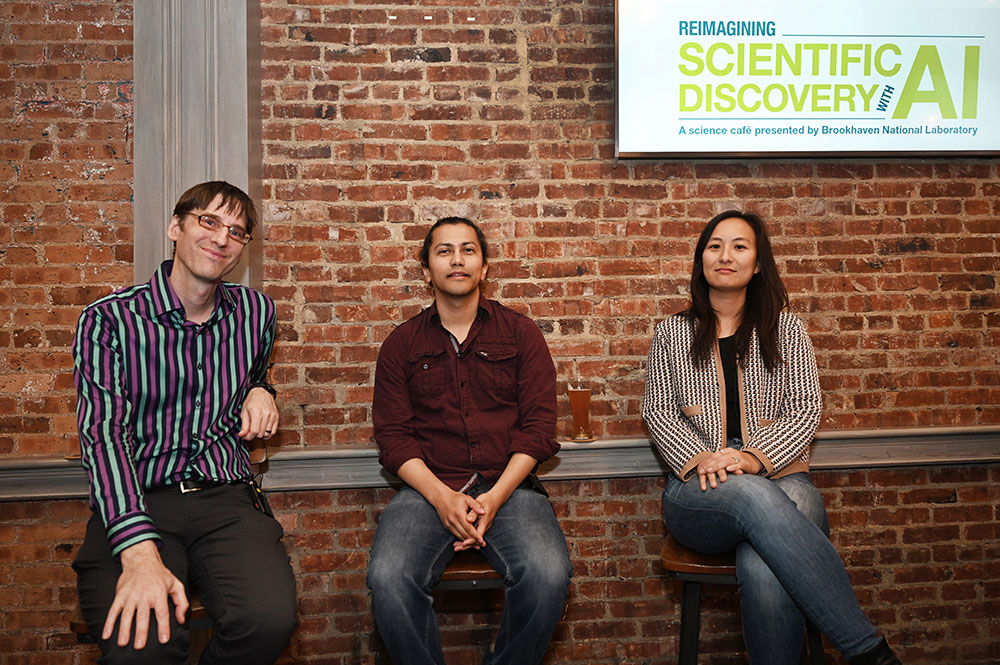 Kevin Yager, Carlos Soto, and Esther Tsai