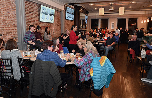 The crowd at PubSci