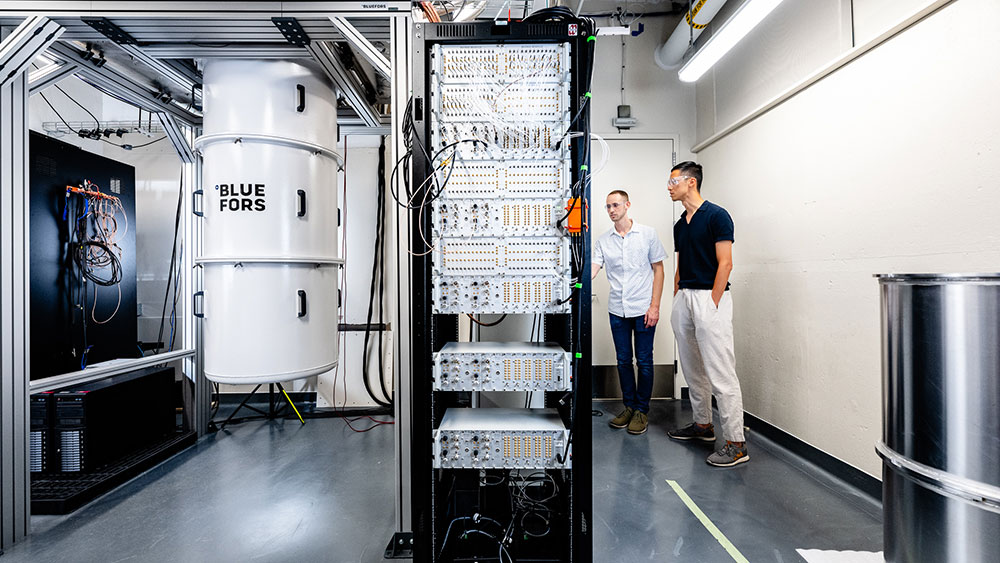 Researchers in a Lab