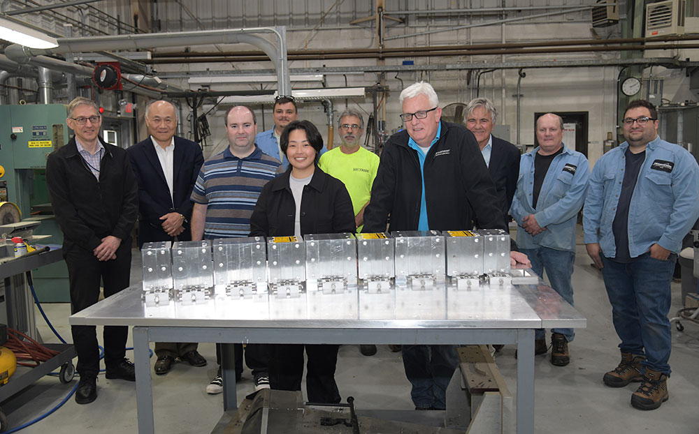Members of the magnet team