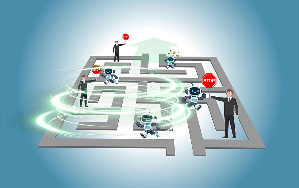 Rendering of the human-AI collaboration