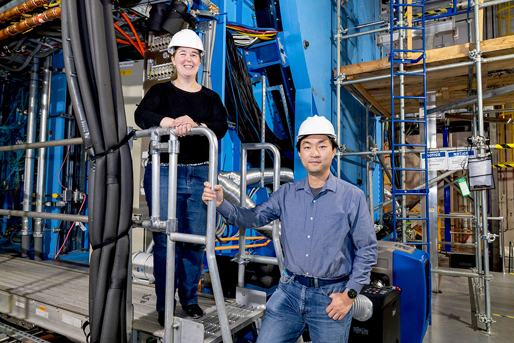 Megan Connors and Jin Huang