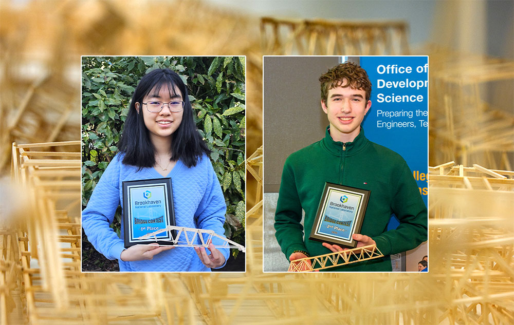 Amanda Liang, left, and William Emigholz