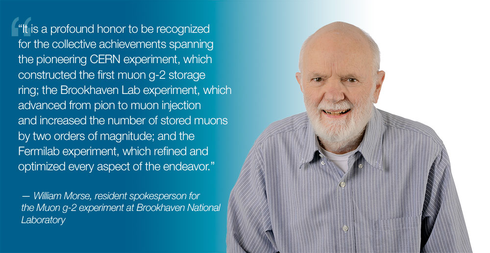 "It is a profound honor to be recognized for the collective achievements spanning the pioneerin