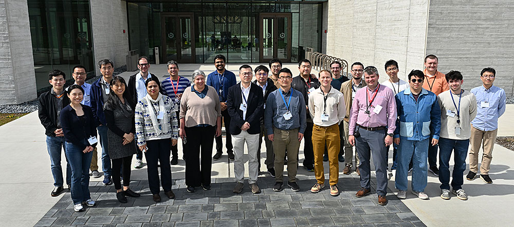 A group of attendees from the AI Showcase Workshop