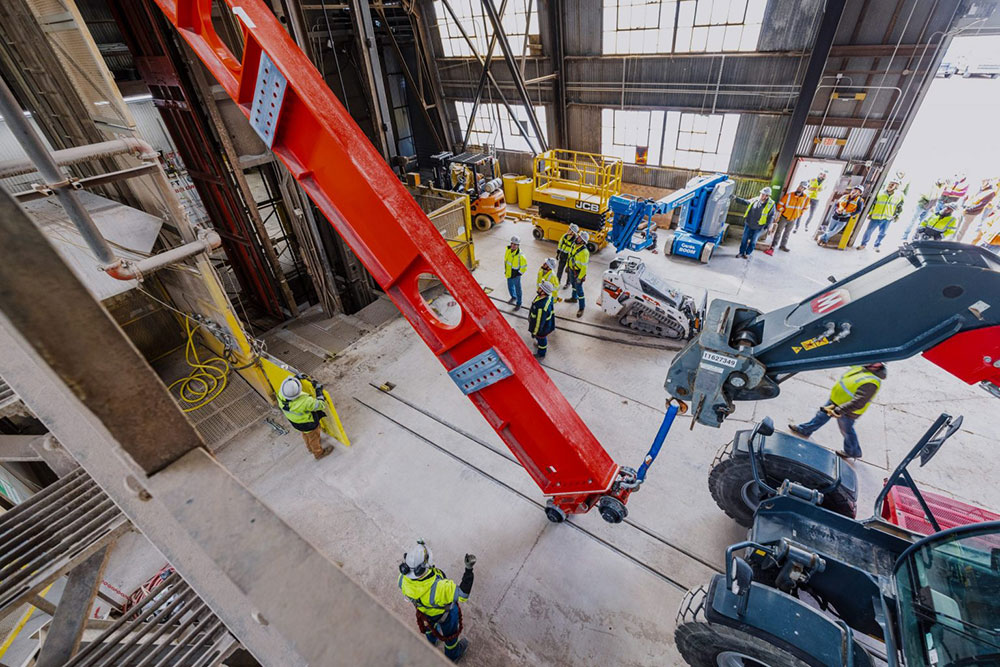 structural steel beams