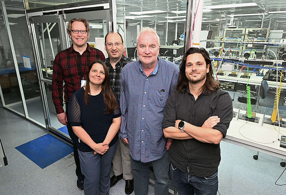 Photo of Matthew Kurth, Stefania Stucci, Alessandro Tricoli, David Lynn, and Gabriele D'Amen