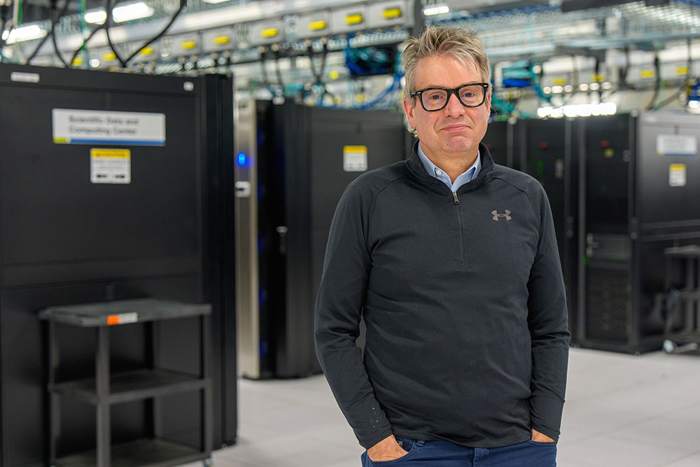 Hendrik Hamann at Brookhaven National Laboratory's Scientific Computing and Data Facilities
