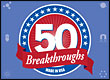 50 breakthroughs