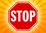 Stop means STOP