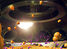 glimpse inside the custom-designed molecular beam epitaxy system