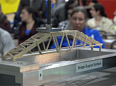 Bridge built at competition