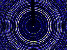 Debye-Scherrer x-ray diffraction rings