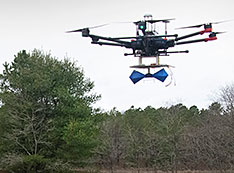 Photo of quadcopter drone