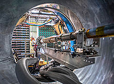 Photo of calorimeter components