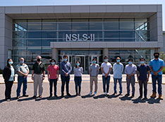 Photo of esearch team from Brookhaven National Laboratory (BNL), Stony Brook University (SBU) and th