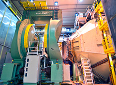 Photo of PHENIX detector at the Relativistic Heavy Ion Collider at Brookhaven National Laboratory