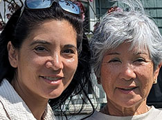 Joanna Pendzick and her Mother Emiko