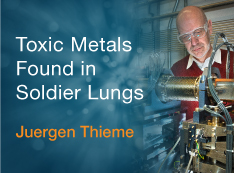 Toxic Metals Found in Soldier Lungs