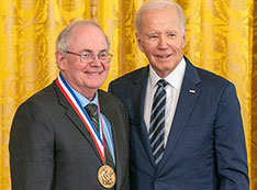 Gregory Petsko and President Biden
