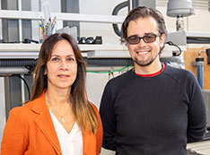 Photo of Olga Mayol-Bracero and Janek Uin