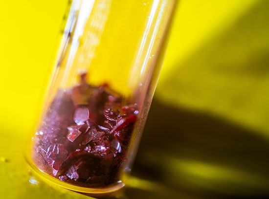2D perovskite sample