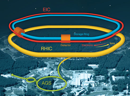 A schematic perspective of the Electron-Ion Collider
