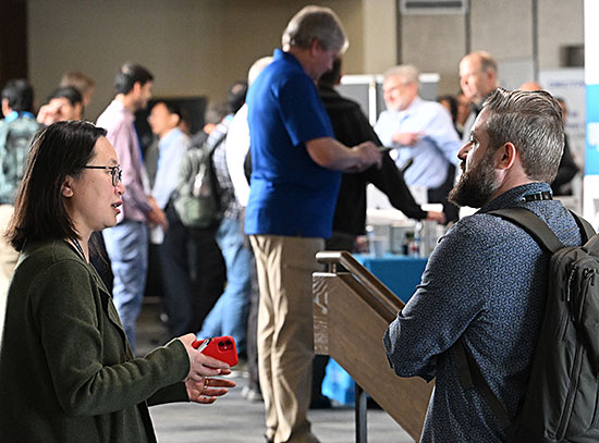exhibitor floor