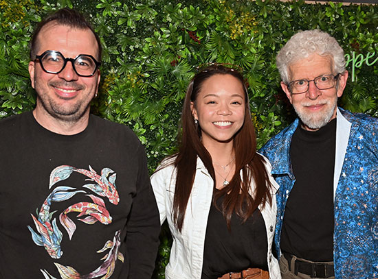 Anže Slosar, left, Connie-Rose Deane, and Paul O'Connor