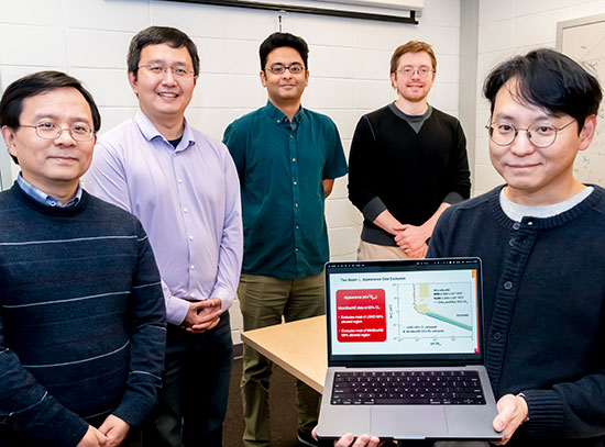 Chao Zhang, Xin Qian, Bannanje Nitish Nayak, Sergey Martynenko, and Jay Hyun Jo display experiment r
