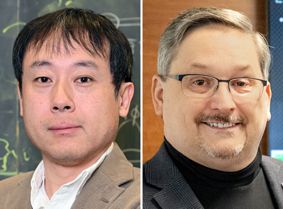 Yoshitaka Hatta and Mark Palmer