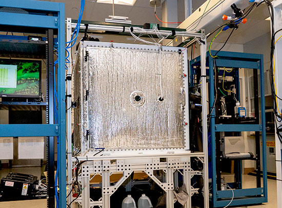 Cloud chamber laboratory