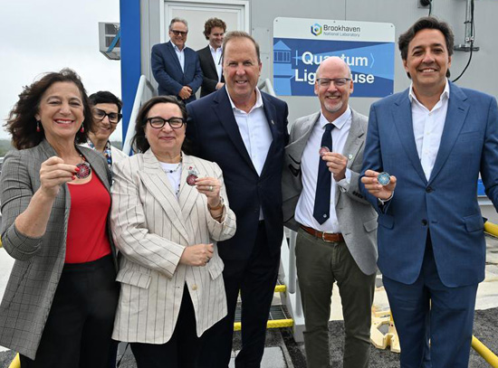 Ribbon cutting at the Quantum Lighthouse