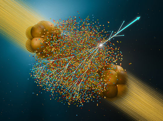 Jet quenching illustration