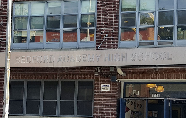 Photo of Bedford Academy High School exterior