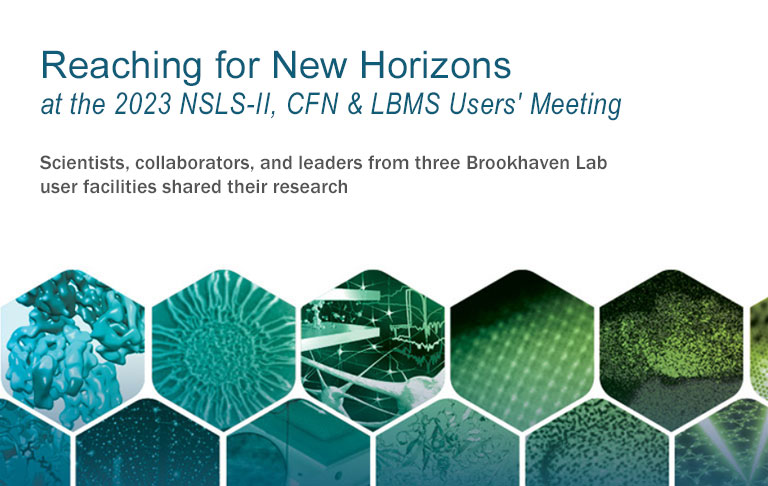 User's meeting graphic hexagons
