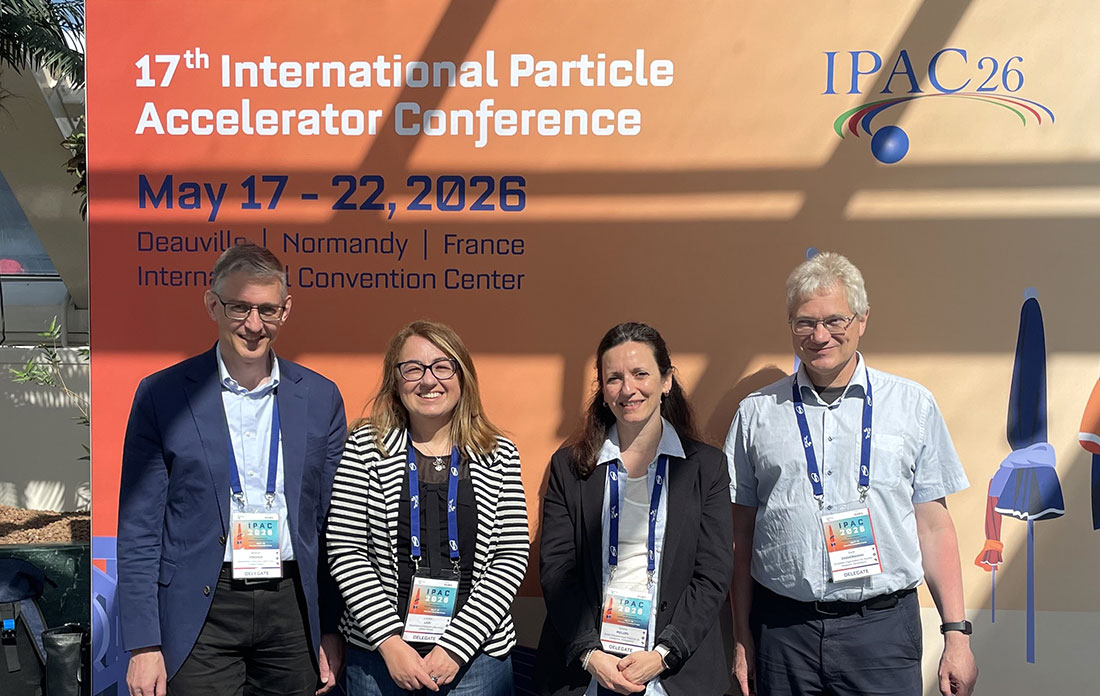 Wolfram Fischer, Luisella Lari, Tatiana Pielonim and Frank Zimmerman at IPAC