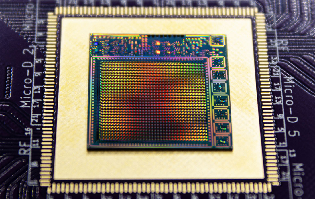 superconducting neural network chip