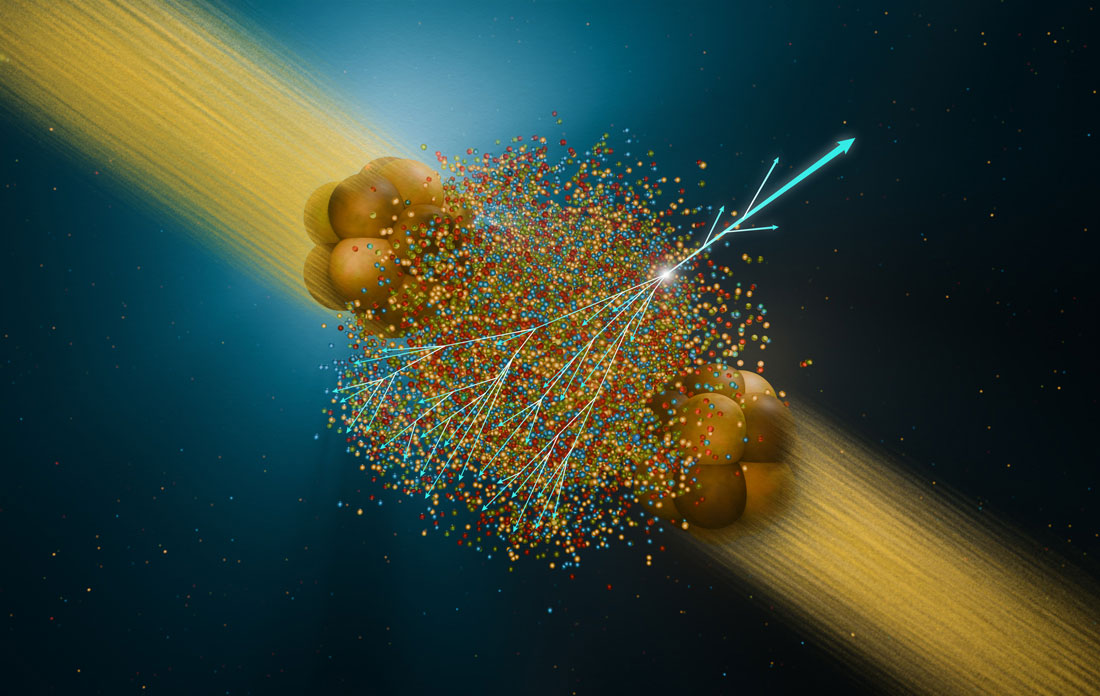Jet quenching illustration