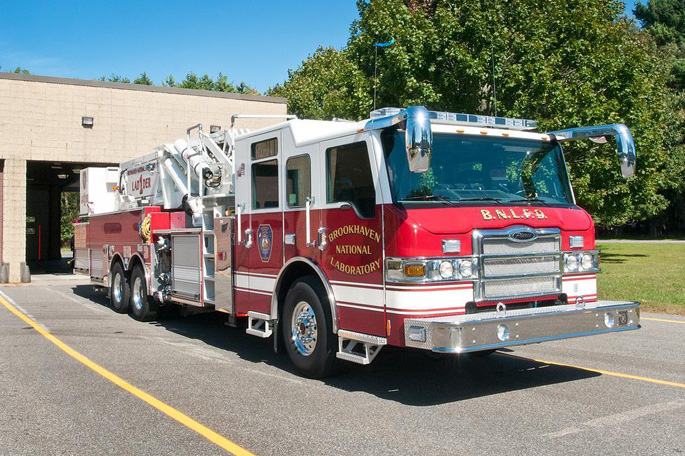 photo of laboratory fire truck